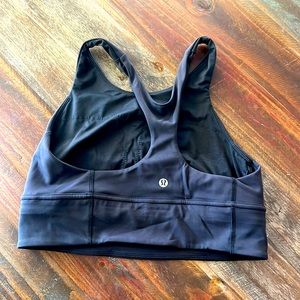 Lululemon long line sports bra- 10- black